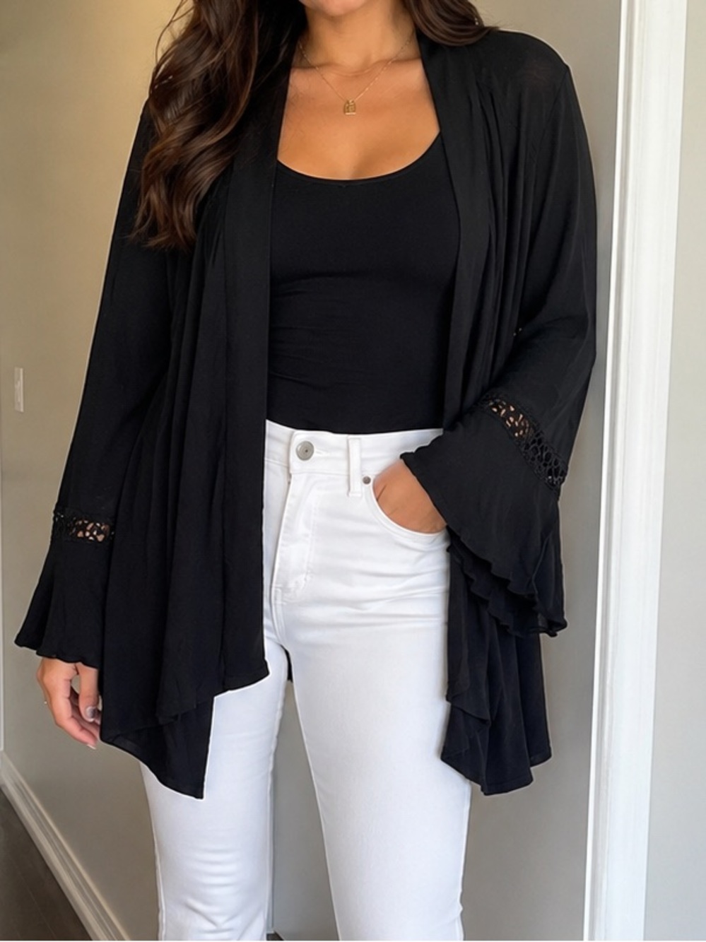 Elegant Black Women's Sweater